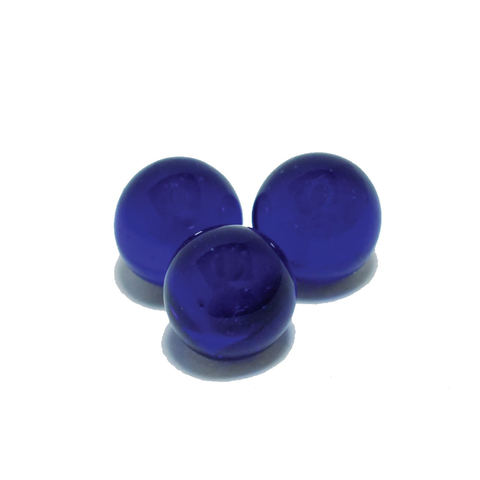 WE Games Blue Glass Marbles - Set of 33 (0.625 Inch Diameter) - Classic Kids Toys for Games, Collectibles & Home Decor - Perfect for Marble Runs, DIY Crafts and Gift Giving