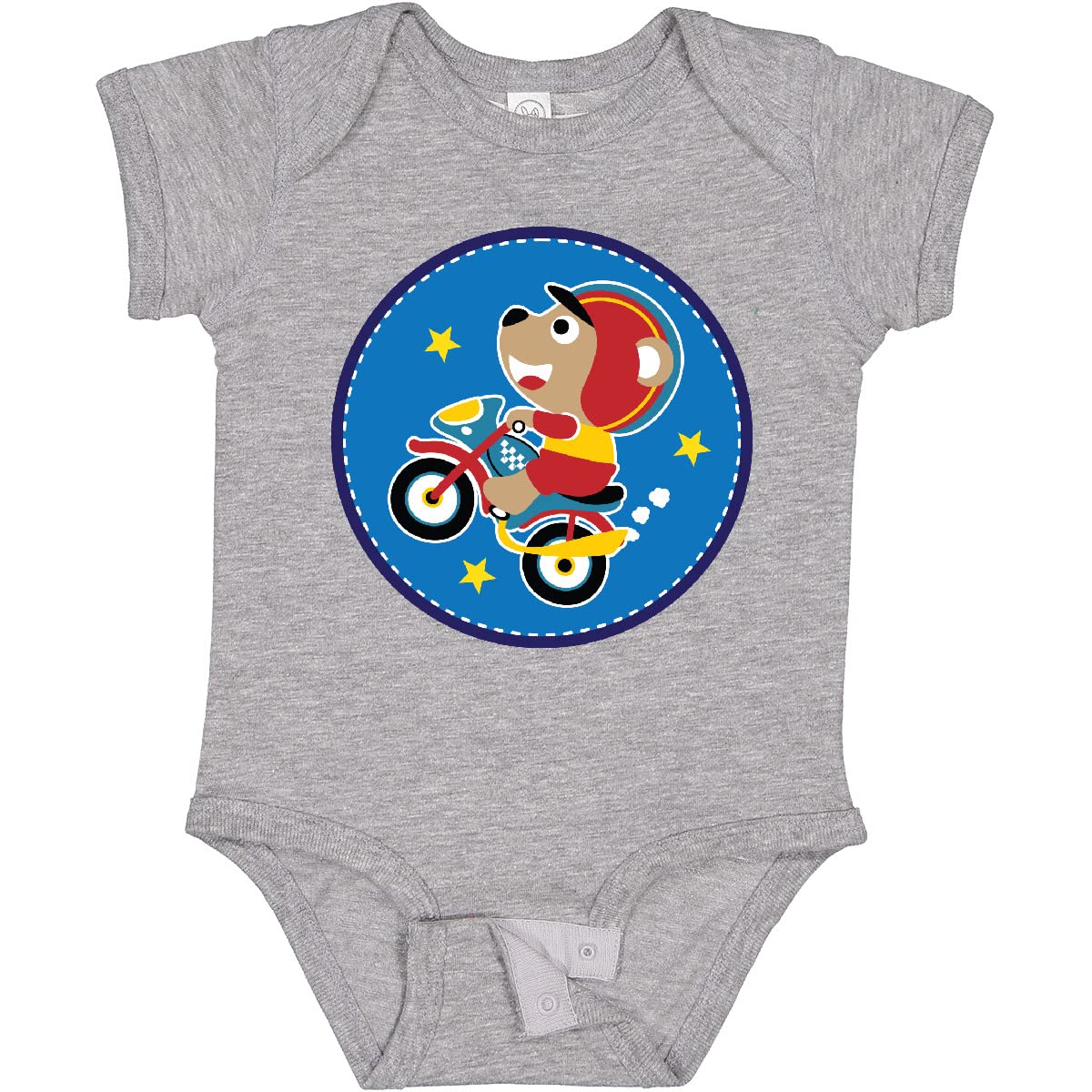 Inktastic Motorcycle Dirt Bike Racing Baby Bodysuit - Cute Infant Onesie for Boys & Girls - Perfect for Racing Fans, Bike Lovers & Motorcycle Enthusiasts - Great Gift for Birthdays, Baby Showers & Special Occasions