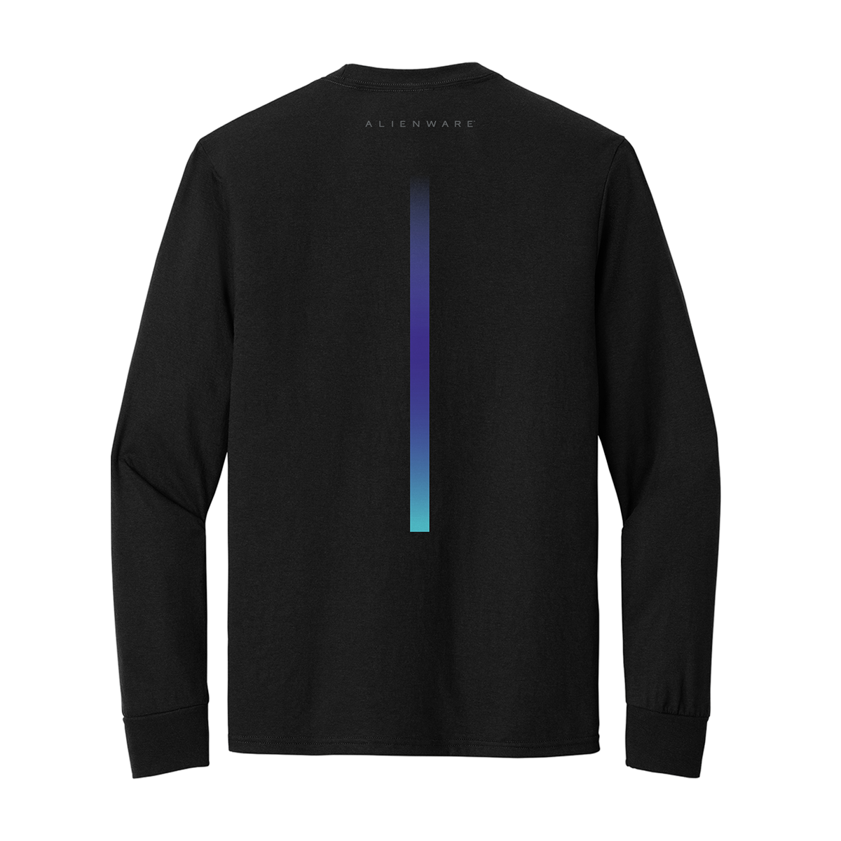 Alienware™ Men's Long Sleeve T-Shirt - Black Gaming Shirt for PC & Console Players - Comfortable Cotton Tee for Esports, Streaming & Casual Wear - Size 3XL