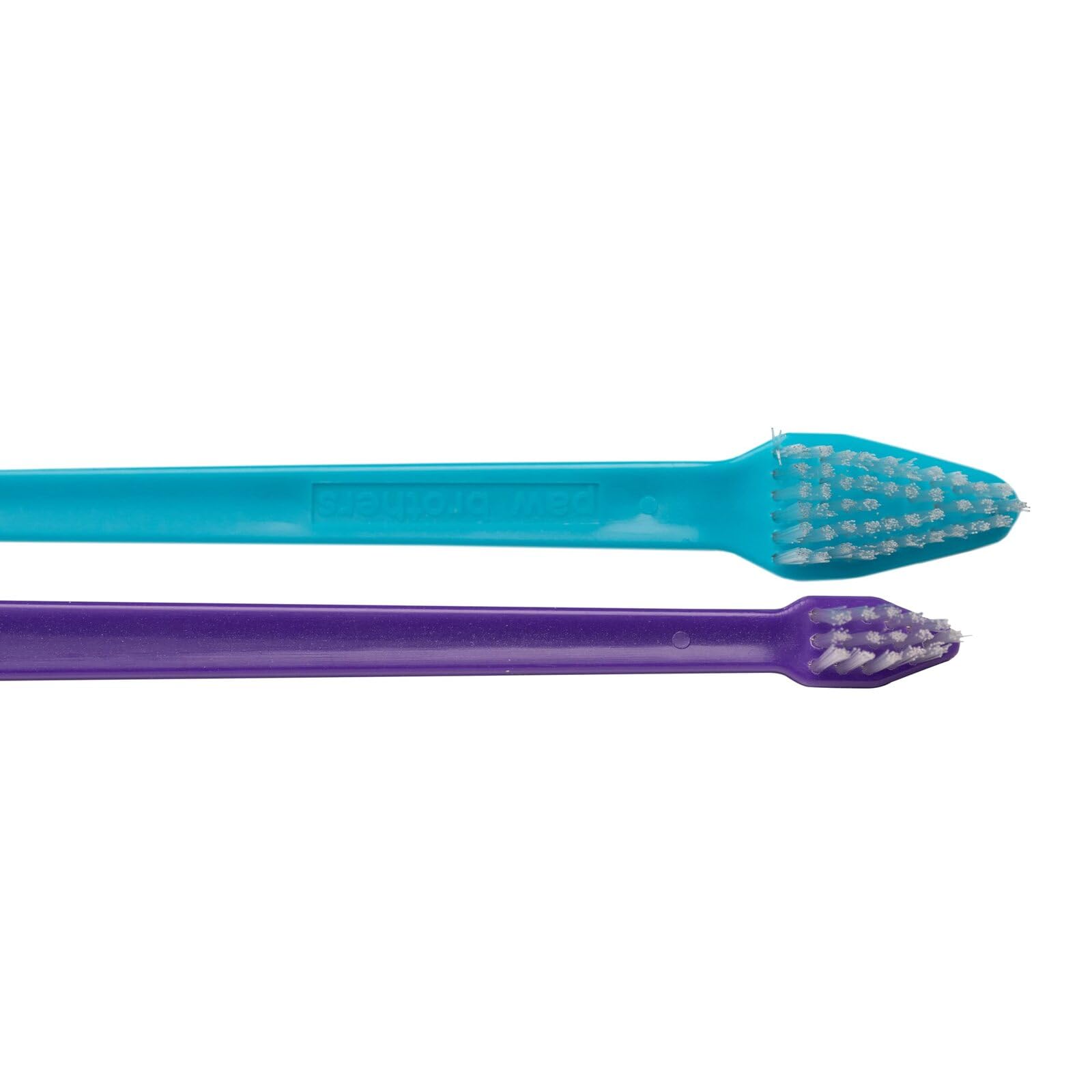 Dual-End Dog Toothbrush for Small & Large Dogs - 50 Pack | Pet Dental Care & Teeth Cleaning | Pink & Blue Puppy Essentials | Perfect for Daily Oral Hygiene & Vet Visits