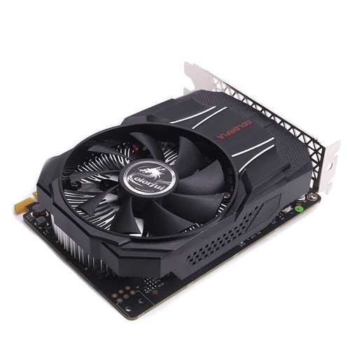 COLORFUL GTX1050 Mini OC 2GB GDDR5 128-Bit Gaming Graphics Card - 1354/1455MHz Boost Clock, 7Gbps, PCIe 3.0 - Perfect for Esports, 1080p Gaming & Home Theater PCs