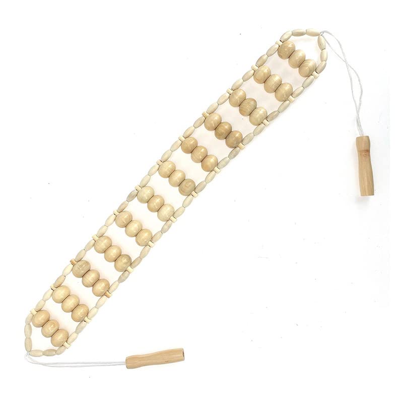 Wooden Massage Roller for Lymphatic Drainage & Therapy - Relax at Home