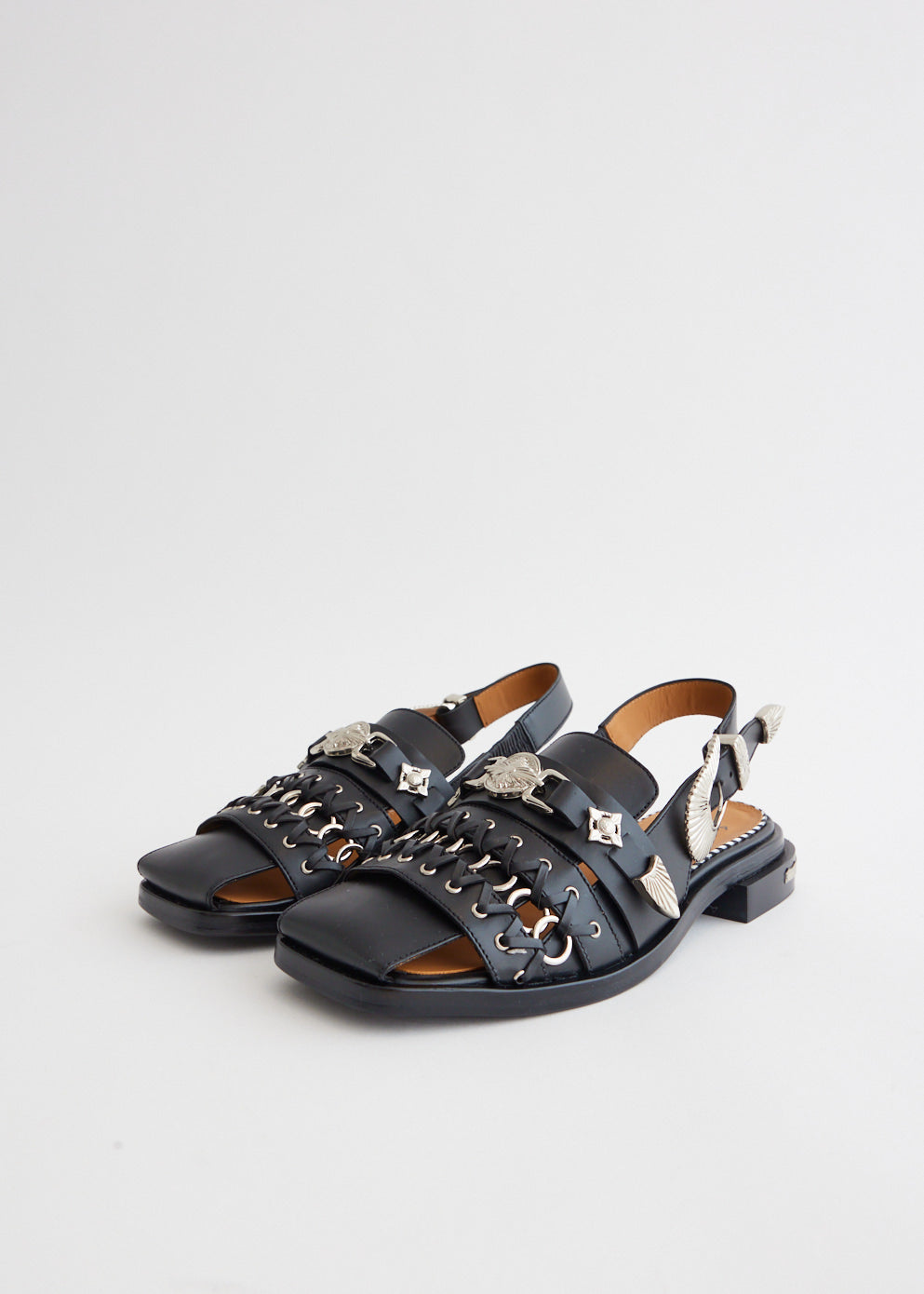 AJ1312 Women's Leather Slingback Sandals - Comfortable Summer Dress Shoes for Casual Outings & Beach Vacations