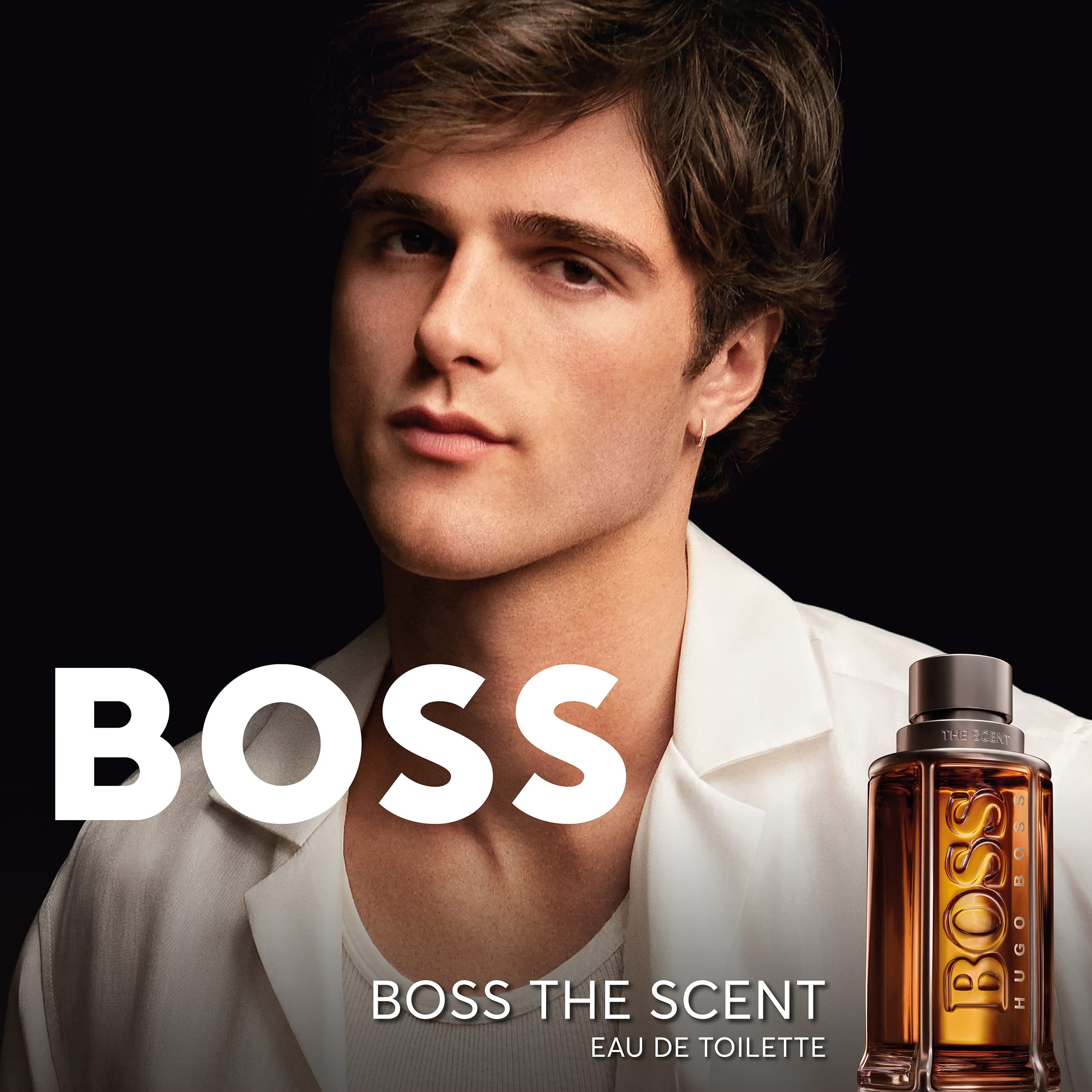 Hugo Boss The Scent Eau de Toilette for Men - Amber Cologne with Ginger, Manika Fruit & Leather Notes - Long Lasting Fragrance - Perfect for Date Night, Office & Special Occasions