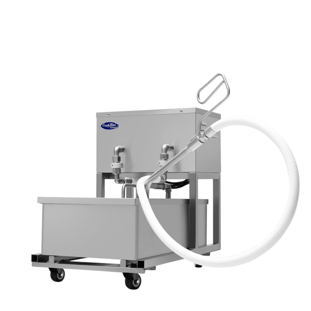 Atosa 50 lb Commercial Portable Fryer Oil Filter Machine - Perfect for Restaurants, Food Trucks & Catering Businesses