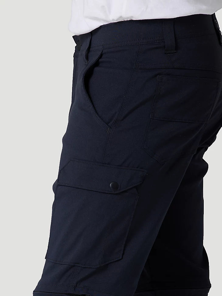 ATG By Wrangler™ Men's Convertible Cargo Pants - Jet Black - Durable Outdoor Hiking & Travel Pants for Adventure & Work