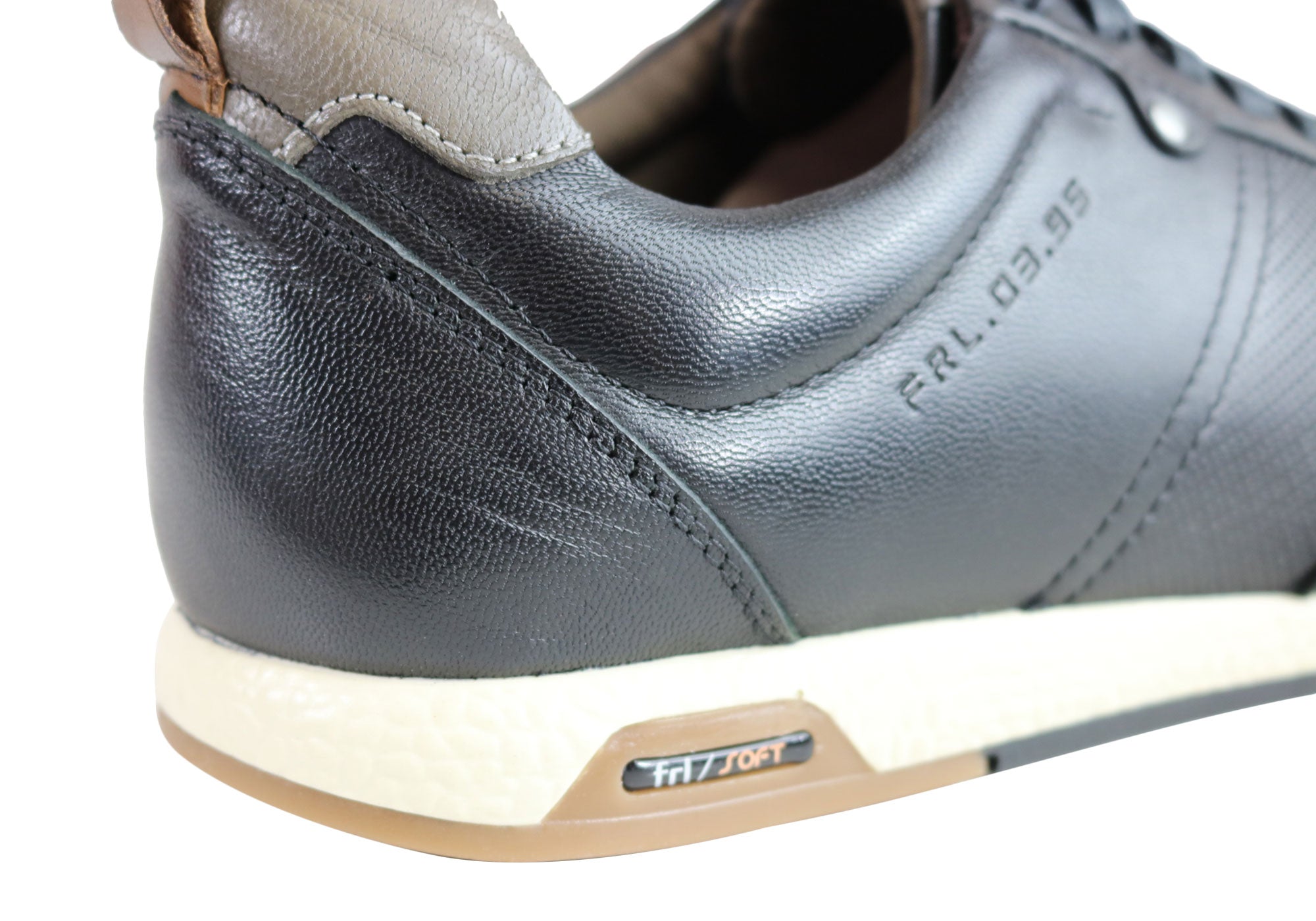Ferricelli Oscar Men's Genuine Leather Lace-Up Casual Shoes - Handcrafted in Brazil - Perfect for Office, Dating & Everyday Wear