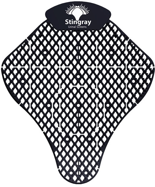 Urinal Screen Stingray - Deodorizing & Cleaning Pads for Men's Restrooms | Freshens & Protects Toilets in Homes, Offices & Public Bathrooms