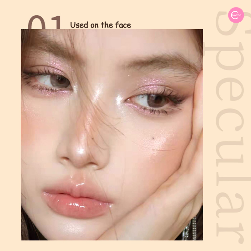 ORIGINAL ARTIST Lion Ginger Highlight Powder - Vegan & Cruelty-Free Shimmer Makeup for Cheeks & Face - Perfect for Everyday Glow & Special Occasions
