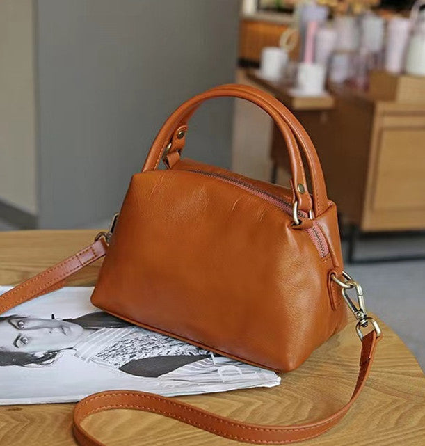 Fashionable Women's Leather Satchel Handbag - Perfect for Work, Travel & Everyday Use