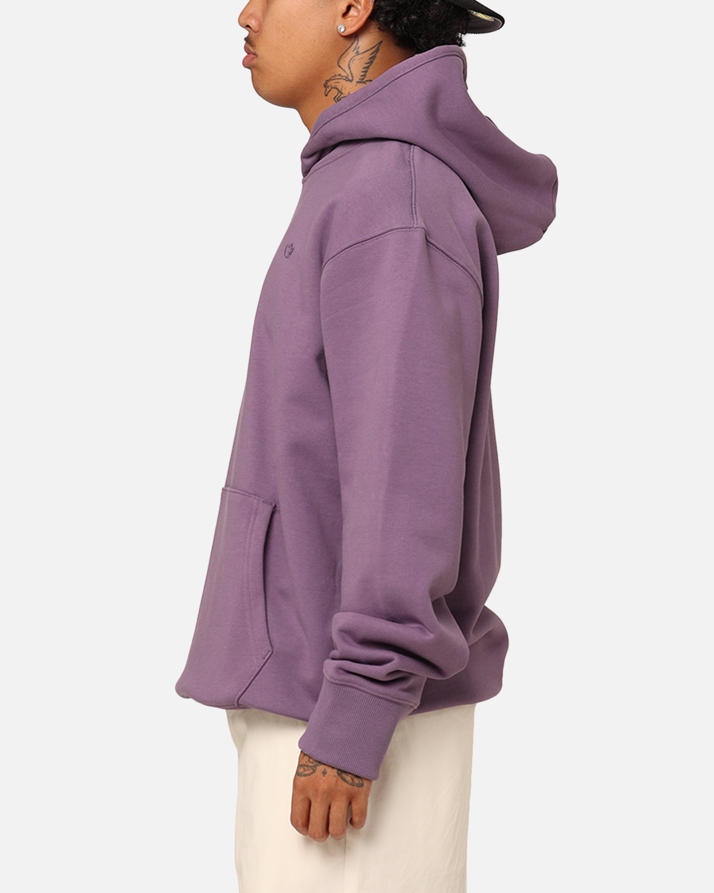 Adidas Adicolor Contempo French Terry Hoodie for Men & Women - Shadow Violet | Comfortable & Stylish Casual Wear for Gym, Running, and Everyday Outfits