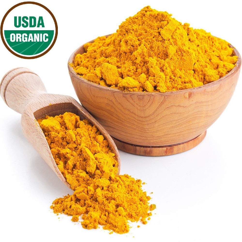 100% Pure Natural Turmeric Root Powder (Curcuma Longa) - 100g (0.22 LB) for Cooking, Skincare & DIY Beauty - USDA Organic, Gluten-Free, Non-GMO for Healthy Lifestyle & Ayurvedic Remedies