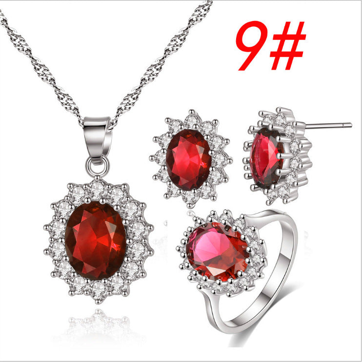 Sunflower Jewelry Set - Gold Plated Necklace, Ring & Stud Earrings for Women | Bridal Jewelry & Everyday Wear | Perfect for Weddings, Anniversaries & Gifts