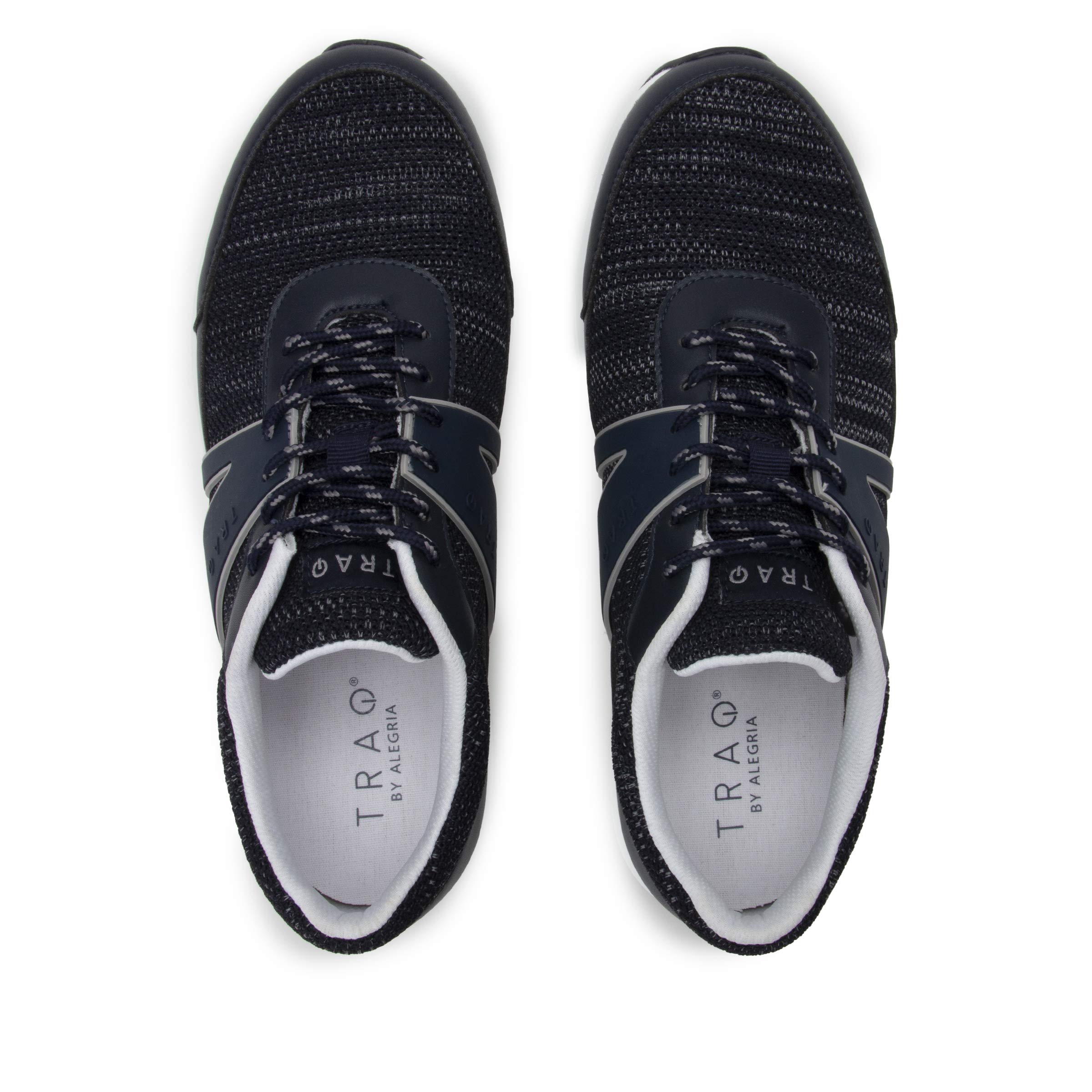 TRAQ by Alegria Men's Walking Shoes - Comfortable & Supportive Footwear for Walking, Work & Everyday Use