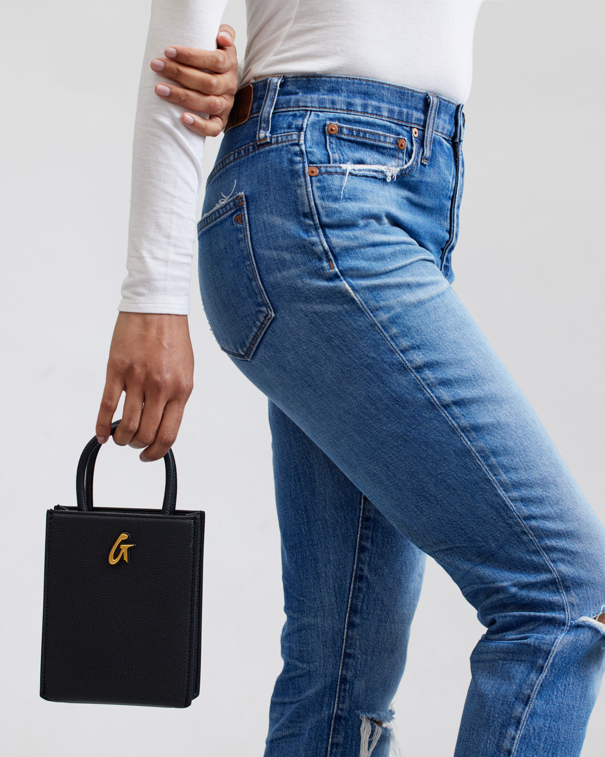 Mini Pebble Tote Bag - Stylish & Durable Black Crossbody Purse for Women | Perfect for Work, Travel & Everyday Use