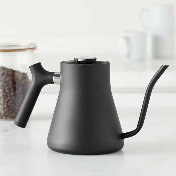Fellow Stagg Kettle 1L Electric Pour-Over Gooseneck Tea Kettle - Premium Temperature Control for Coffee & Tea Brewing at Home, Office or Cafe