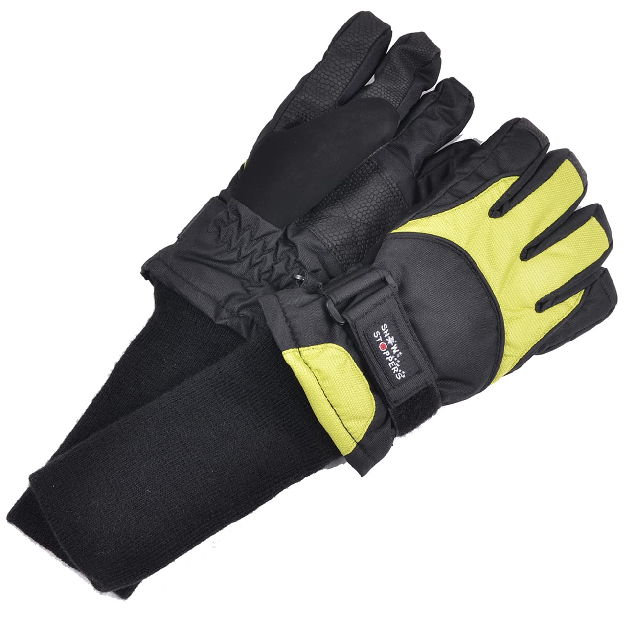 SnowStoppers Kids Ski & Snowboard Gloves - Waterproof & Warm Winter Gloves for Boys & Girls - Perfect for Skiing, Snowboarding & Outdoor Winter Activities