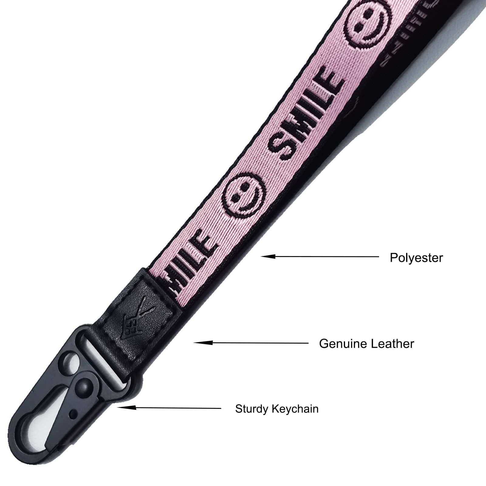 Cool Lanyards for Keys & Wallets - Durable Keychain Holder for Work & Events