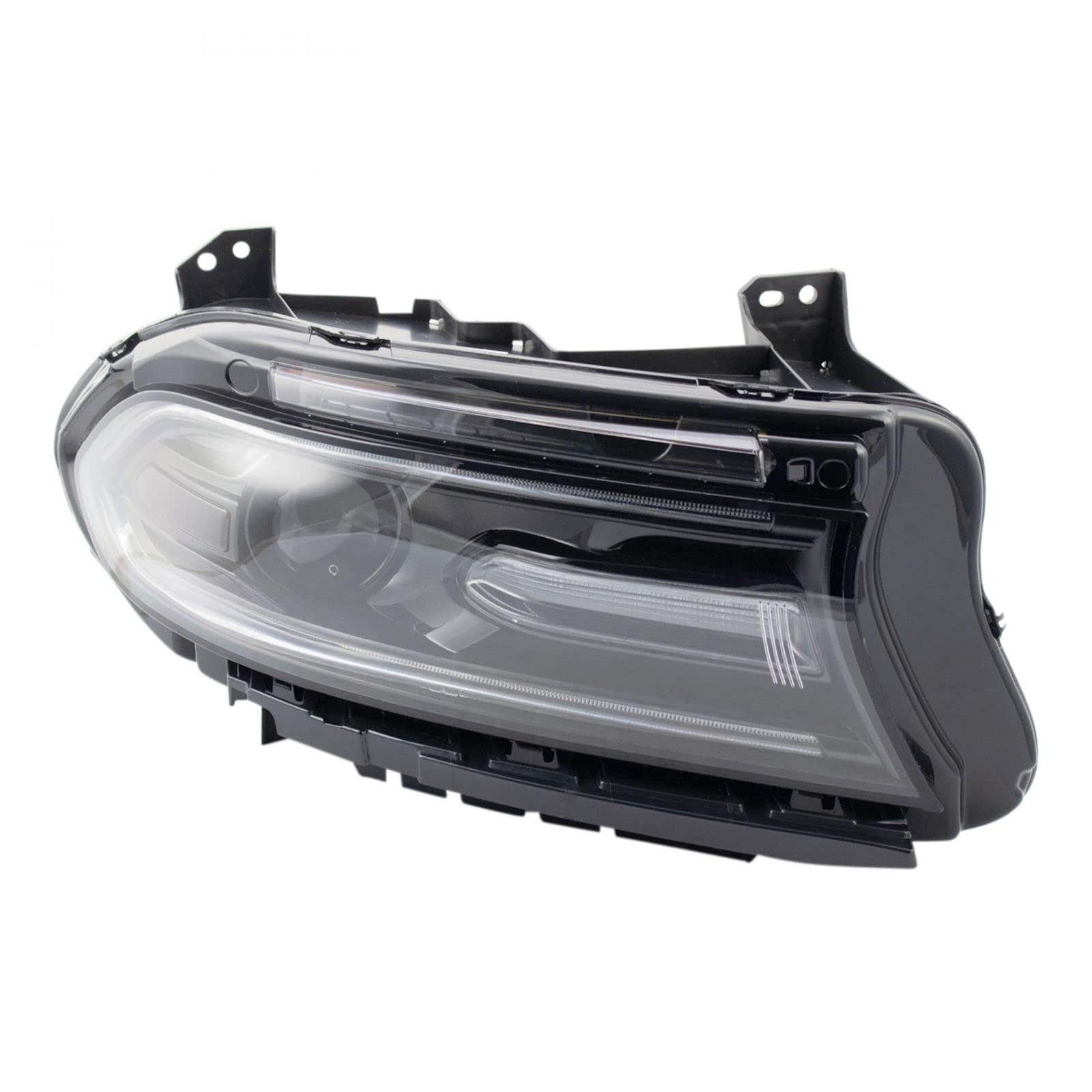 Dodge Charger Right Passenger Side Headlight Assembly - Direct Fit Replacement - Perfect for Night Driving & Enhanced Visibility