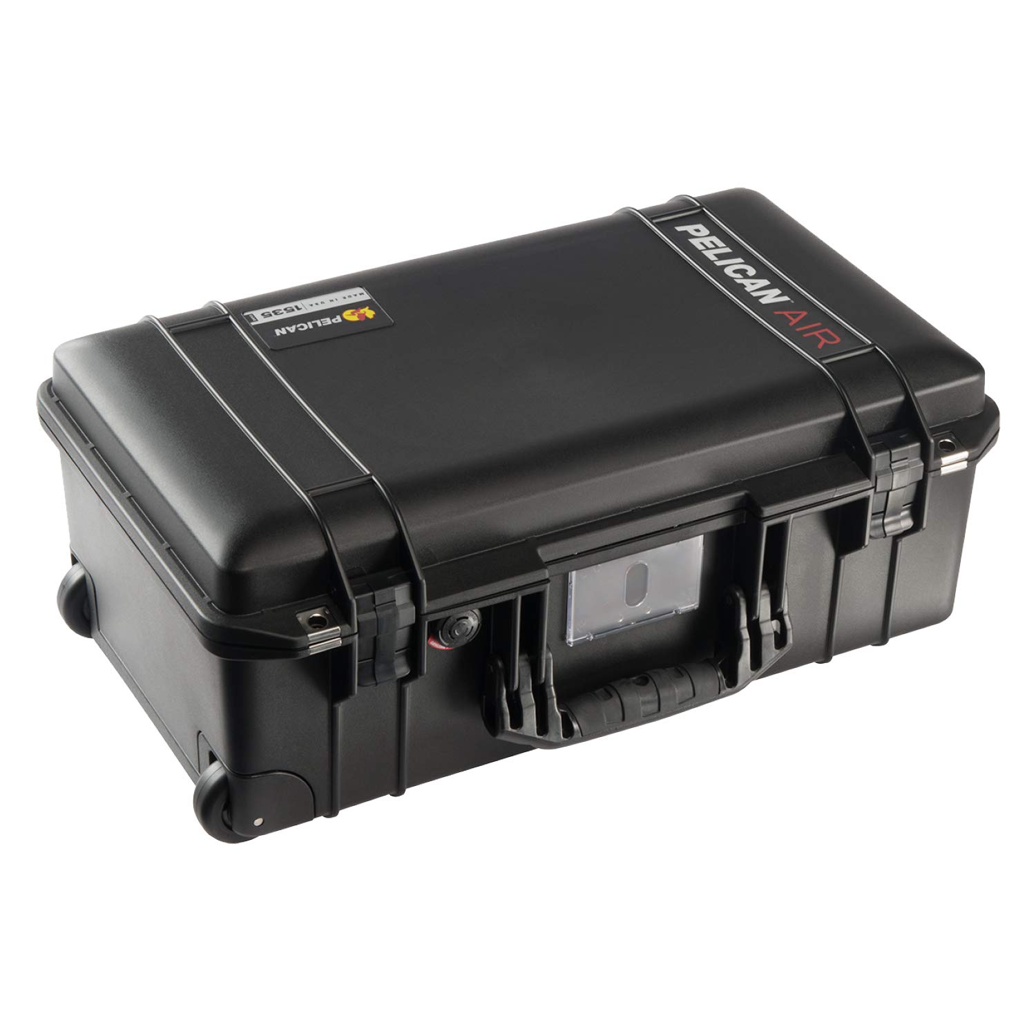 Pelican Air 1535 Waterproof Hard Case with Custom Foam Insert (Black) - Model 015350-0001-110 - Perfect for Camera Equipment, DJ Gear & Travel Protection
