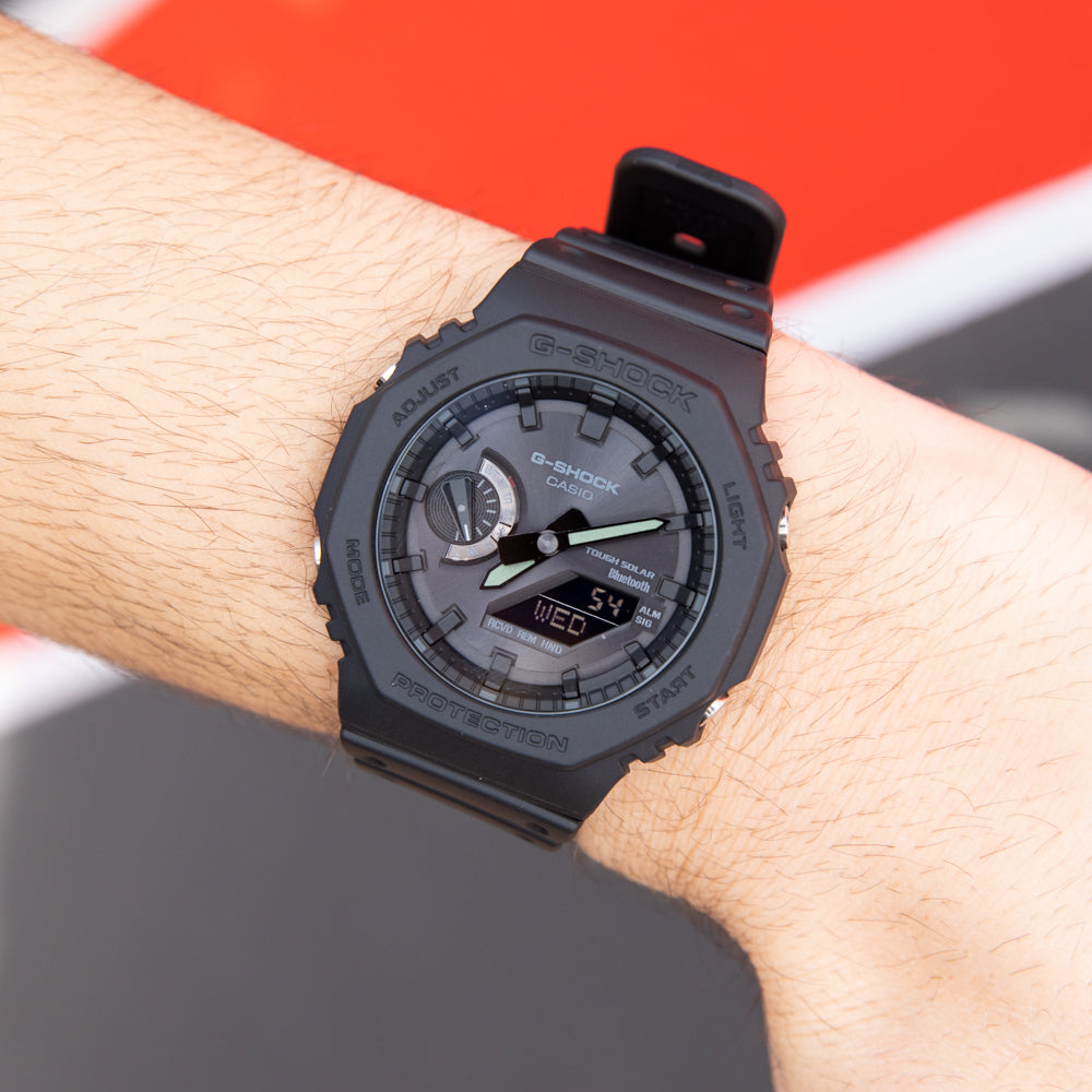 G Shock GAB21001A1 Bluetooth Solar Watch - Rugged Digital Sports Watch with Solar Power & Bluetooth Connectivity - Perfect for Outdoor Adventures, Workouts & Everyday Wear