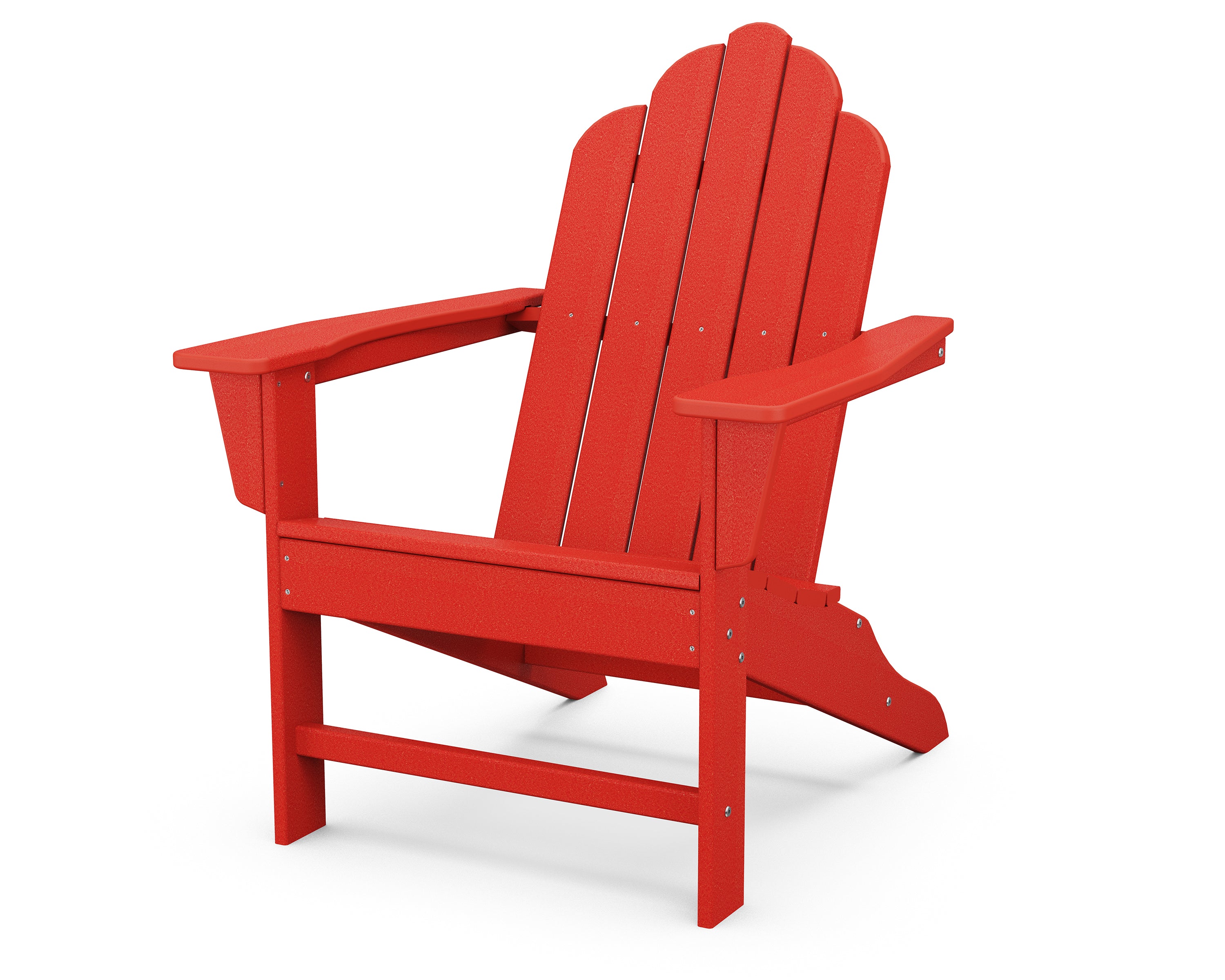 POLYWOOD Long Island Adirondack Chair - Durable Outdoor Furniture, All-Weather Resin, Comfortable Patio Seating for Garden, Poolside & Backyard Relaxation