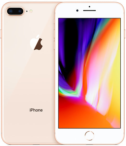 Refurbished Apple iPhone 8 Plus 256GB - Gold (Excellent Condition) | Unlocked Smartphone for Work, Travel & Photography