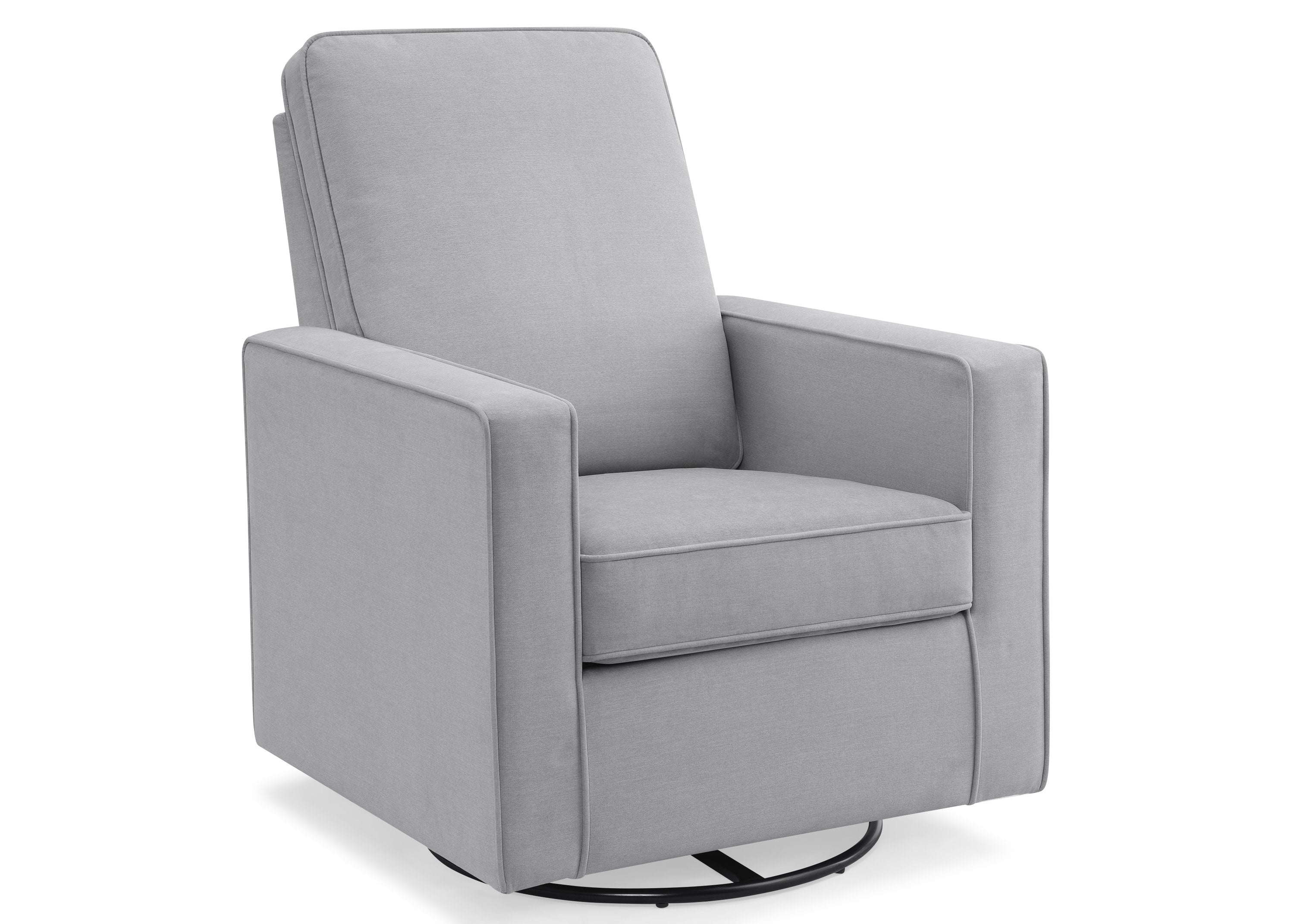 Skye Nursery Glider Swivel Chair with LiveSmart Fabric - Comfortable Rocking Recliner for Breastfeeding, Baby Room & Nursery Decor - Perfect for Nursing Mothers & Newborn Care