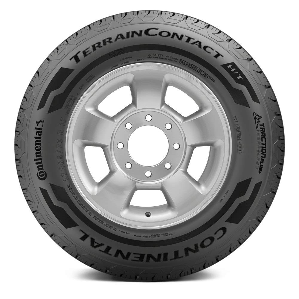 Continental TERRAINCONTACT H/T 255/50R20 All-Season Truck & SUV Tires - Durable Off-Road Performance for Pickups and SUVs - Ideal for Highway, City Driving and Light Off-Road Adventures