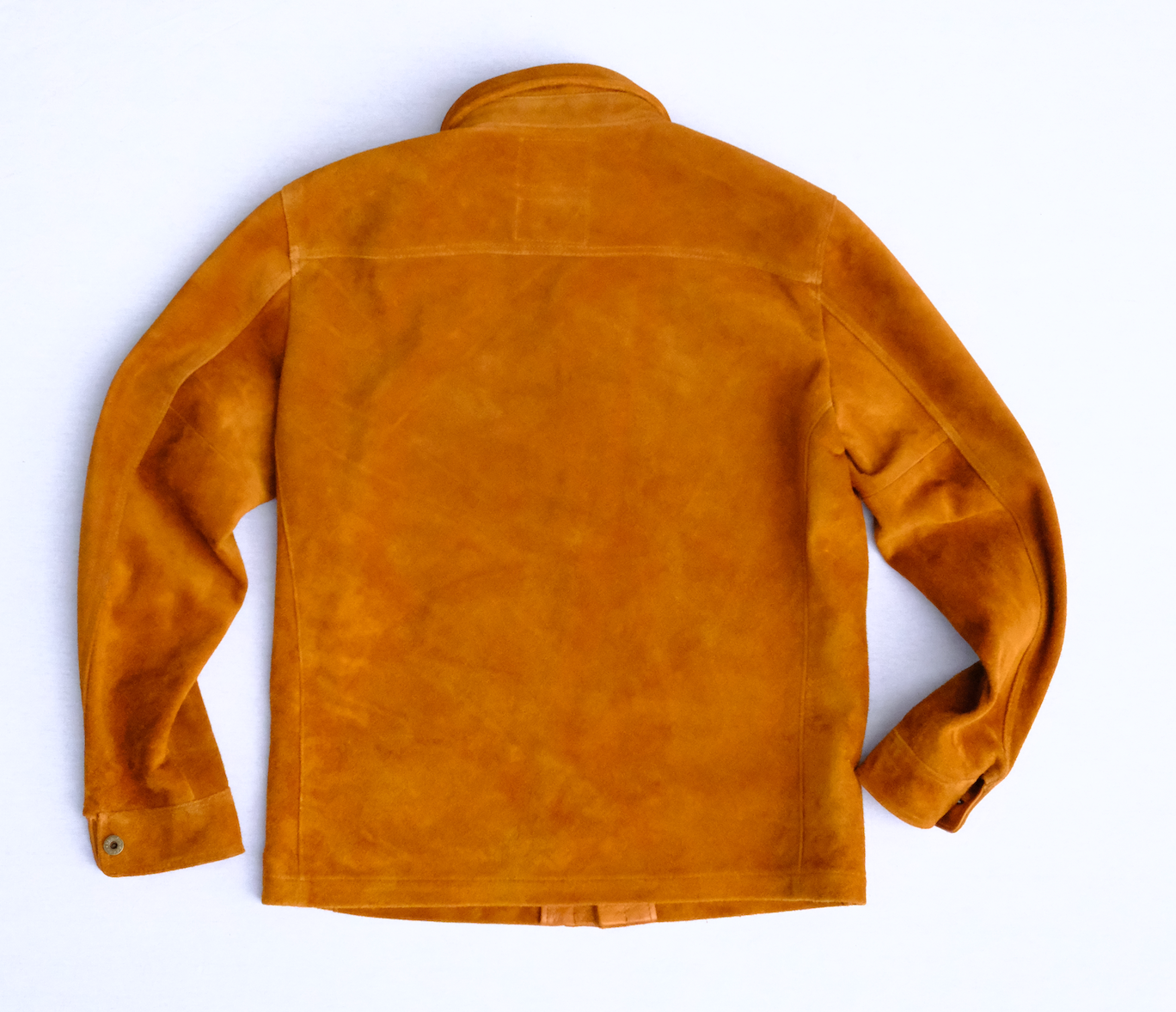The Shop Vancouver Chore Shirt - Premium Steer Rough Out Camel Workwear for Men | Durable Shirt for Outdoor Work, Hiking & Casual Wear