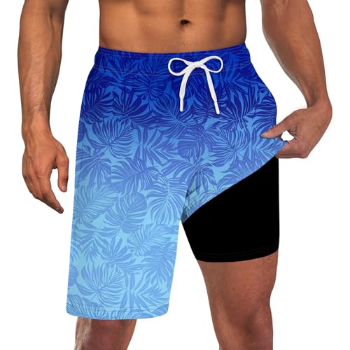 Blue / Hawaiian Leaf 01