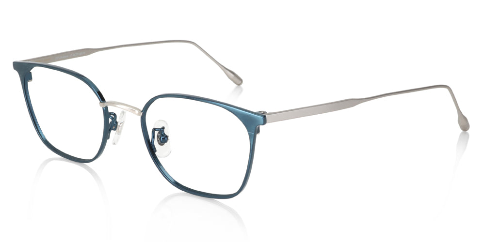 JINS SABAE Titanium 57mm Lightweight Eyeglass Frames - Premium Japanese Titanium Glasses for Men & Women - Perfect for Office, Reading & Daily Wear