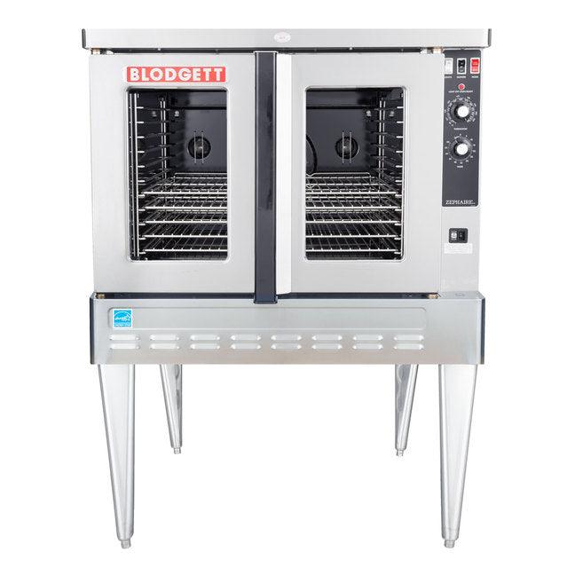 Blodgett ZEPH 100 ES G SGL Single Deck Full Size Natural Gas Convection Oven - Commercial Kitchen, Bakery & Restaurant Equipment for High-Volume Cooking