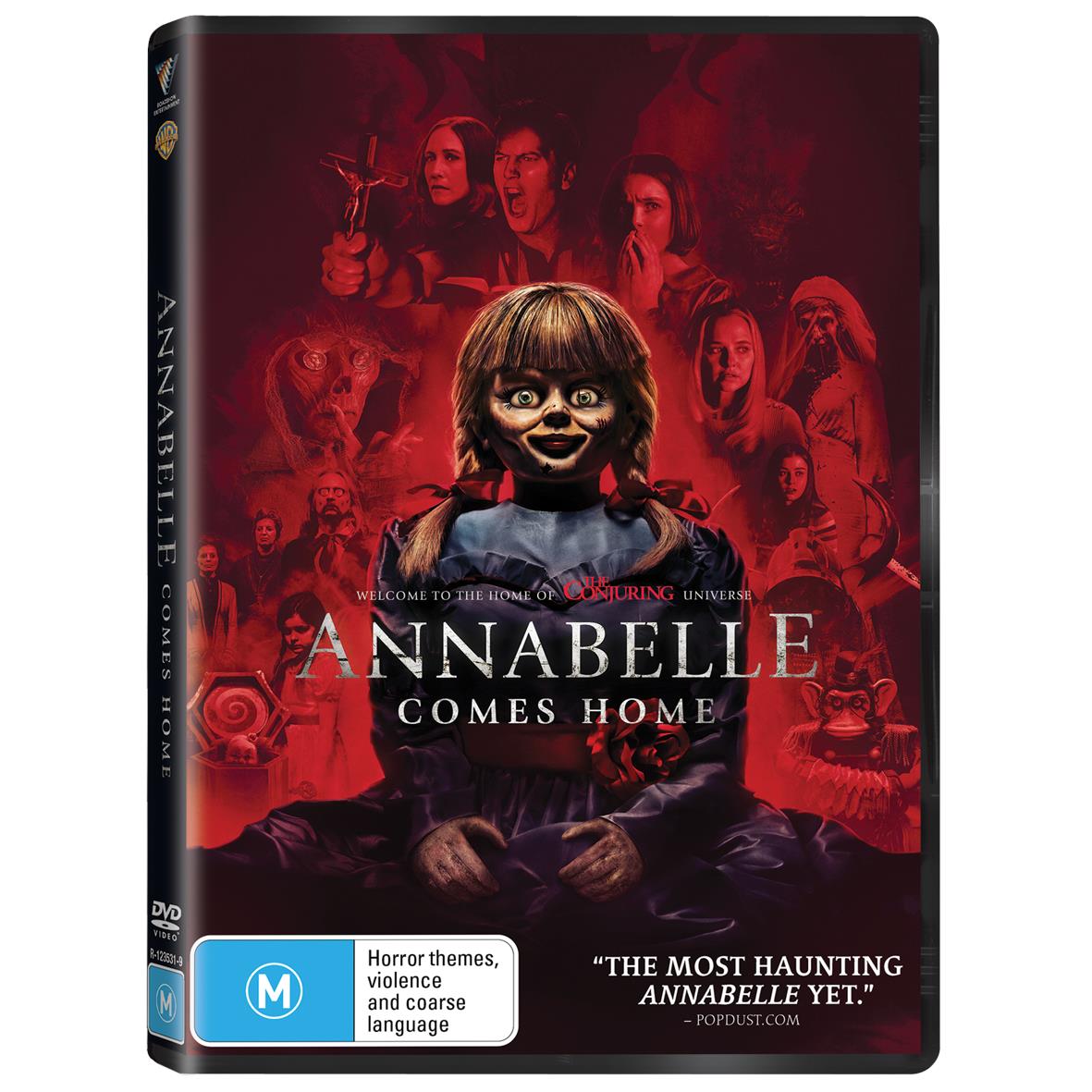 Annabelle Comes Home - Horror Movie DVD - Scary Doll Thriller Film - Perfect for Halloween Movie Nights & Horror Film Collections