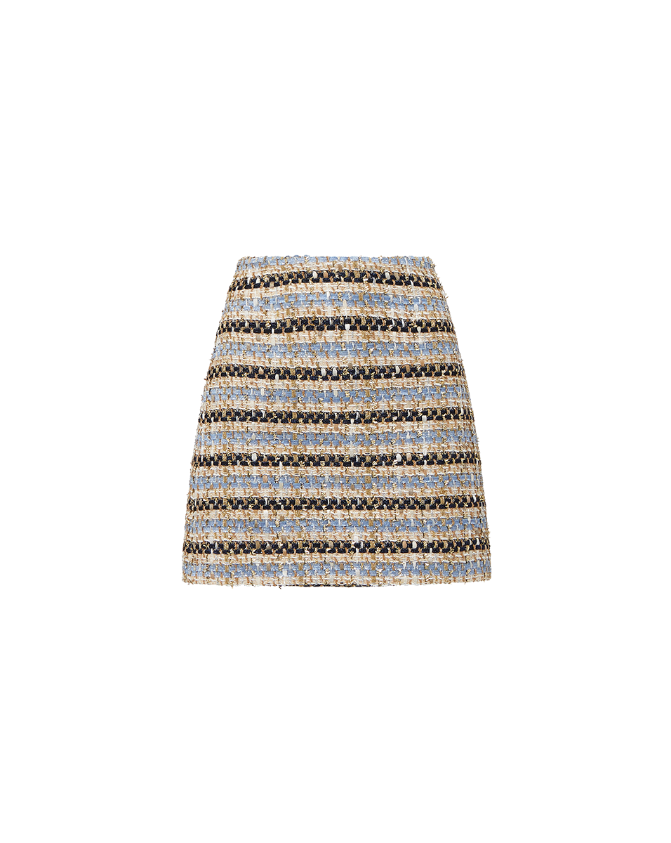 Ohemia Metallic Tweed Skirt for Women - Elegant High Waist Pencil Skirt for Office, Party & Date Night | Fashionable & Comfortable