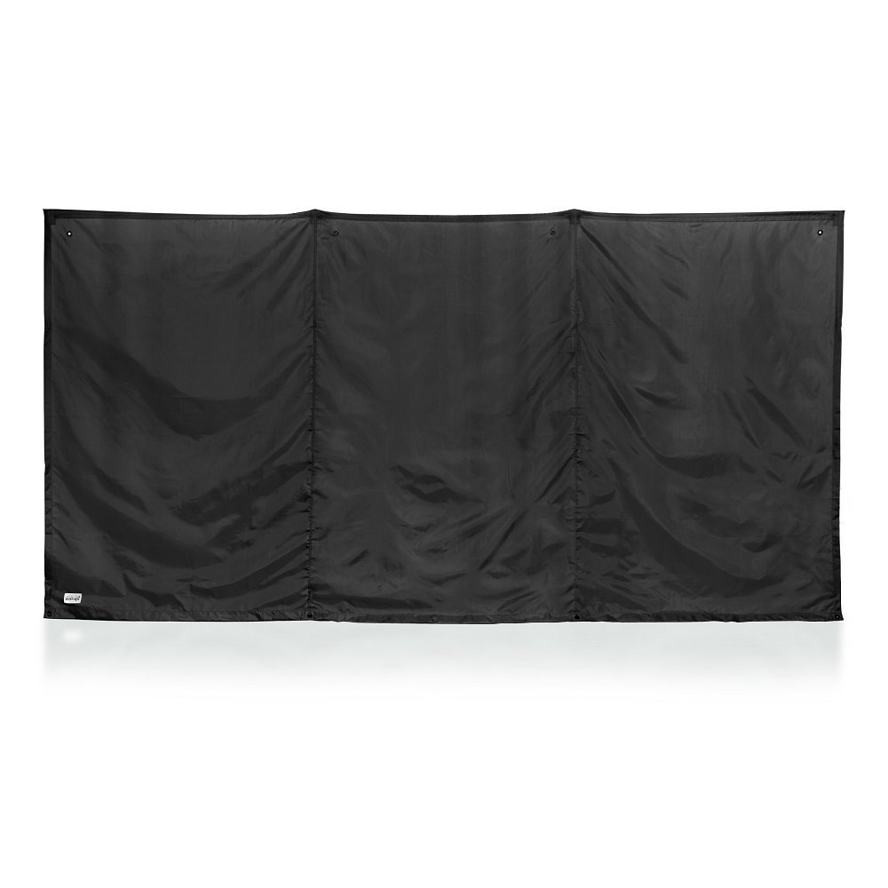 Instant Outdoor Privacy Screen - Black | Quick Setup Fence & Garden Divider for Patio, Deck, and Backyard | UV Resistant & Weatherproof