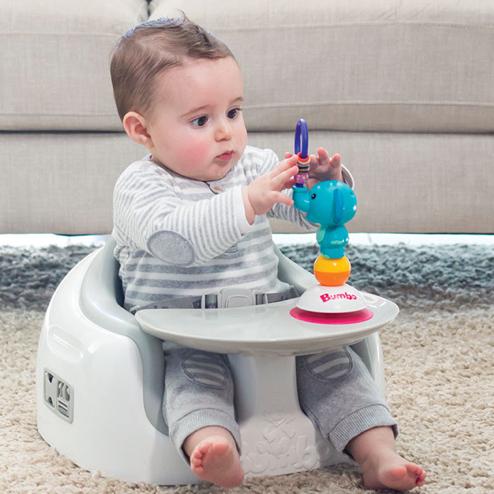 Bumbo Floor Seat for Babies - Soft Foam Infant Support Chair for Sitting, Learning & Play - Perfect for 3-12 Month Olds at Home or Daycare