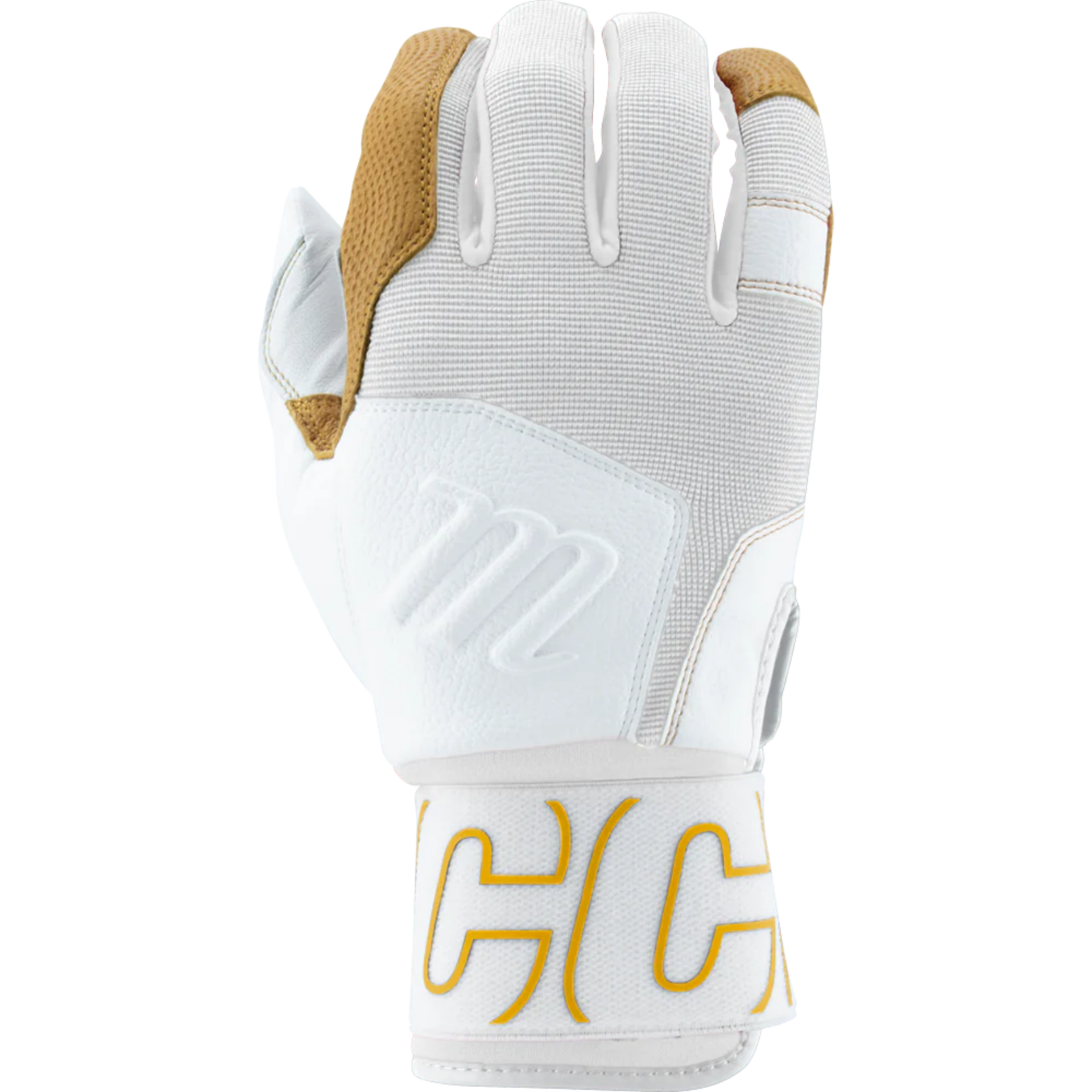 Marucci Blacksmith V2 Full Wrap Adult Batting Gloves - Baseball & Softball Training Gloves for Hitting Practice & Games - Left & Right Hand Options