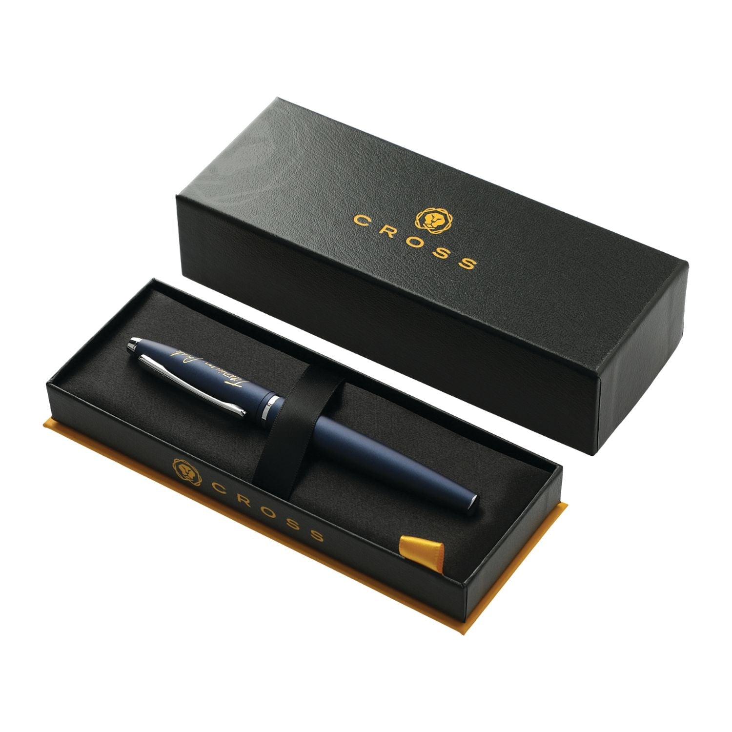 Cross Calais Matte Midnight Blue Roller Ball Pen - Premium Writing Instrument for Office, School & Journaling - Smooth Ink Flow for Professional Notes & Signature Documents