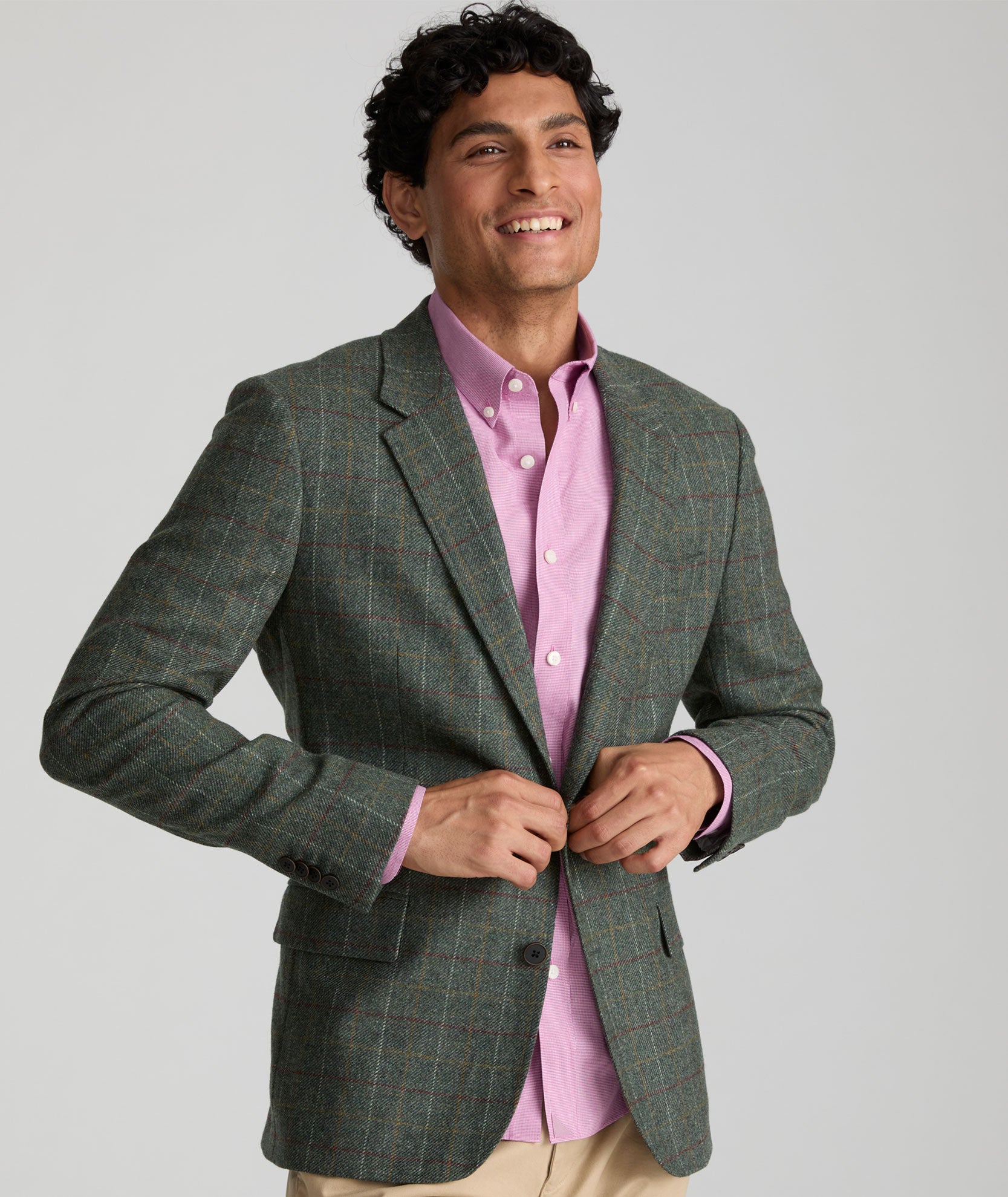Italian Wool Windsteig Sport Coat for Men - Premium Tailored Blazer for Business & Formal Wear - Final Sale