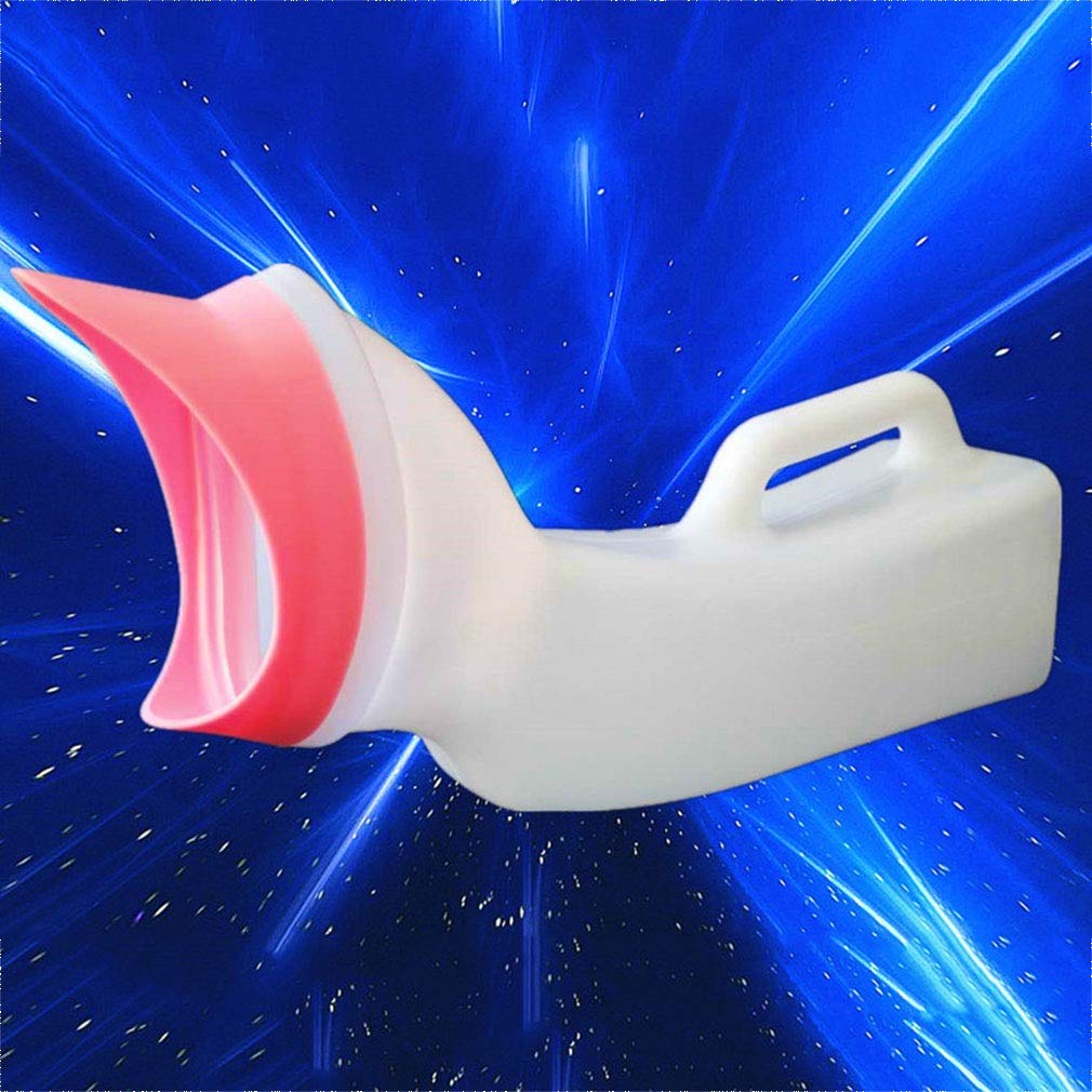 Portable Pee Bottle for Women & Men - Soft Mouth, Leak-Proof, Thickened Plastic Travel Urinal - Ideal for Camping, Road Trips, and Emergency Use