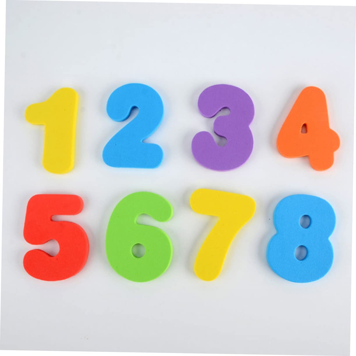 DRESSOOS 1 Set Foam Bath Toys for Kids - Number Counting & Puzzle Learning Toys for Toddlers - Fun Educational Shower Toys for Bathtime Play and Early Math Skills Development