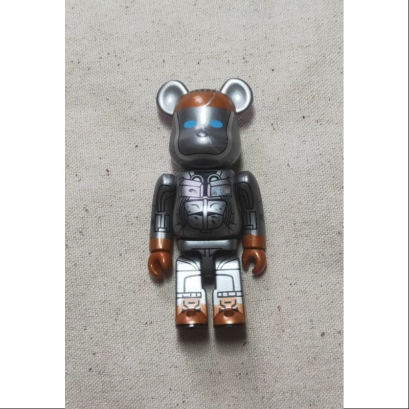 Bearbrick Series 23 SF Reel Steel Atom 100% Collectible Figure - Limited Edition Art Toy for Display, Gift & Anime Collection