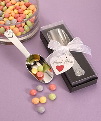 Chrome Candy Scoops - 1 Pack - Premium Stainless Steel Ice Cream Scooper for Smooth Serving - Perfect for Ice Cream Parlors, Dessert Shops & Home Use