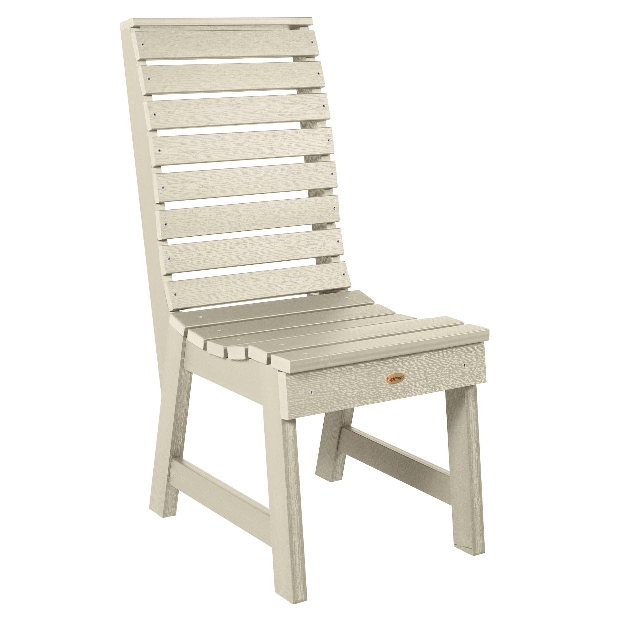 Weatherly Dining Side Chair - Modern Wooden Dining Room Chair with Cushion, Sturdy & Comfortable for Kitchen, Dining Table, Office, and Home Decor