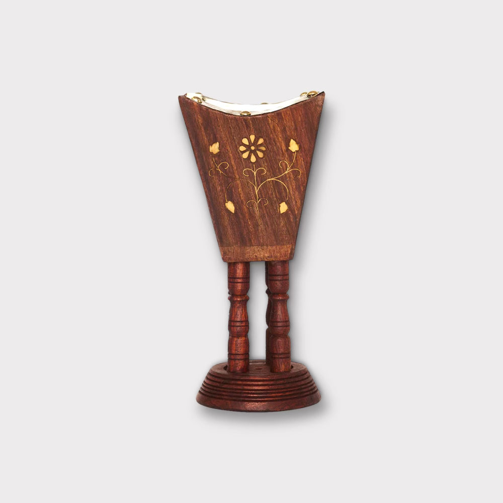 Premium Wooden Bukhoor Burner for Aromatherapy - Traditional Arabic Incense Holder with Lid - Perfect for Home, Meditation & Spiritual Ceremonies