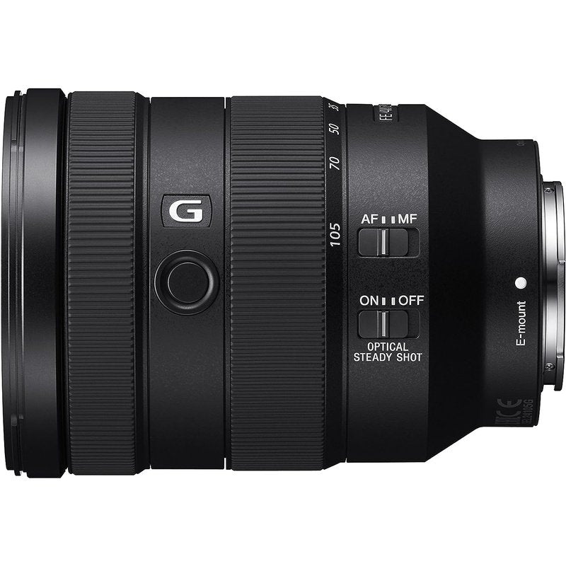 Sony FE 24-105mm F4 G OSS Standard Zoom Lens for Sony E-Mount Cameras - Professional Full Frame Lens for Photography, Videography & Travel