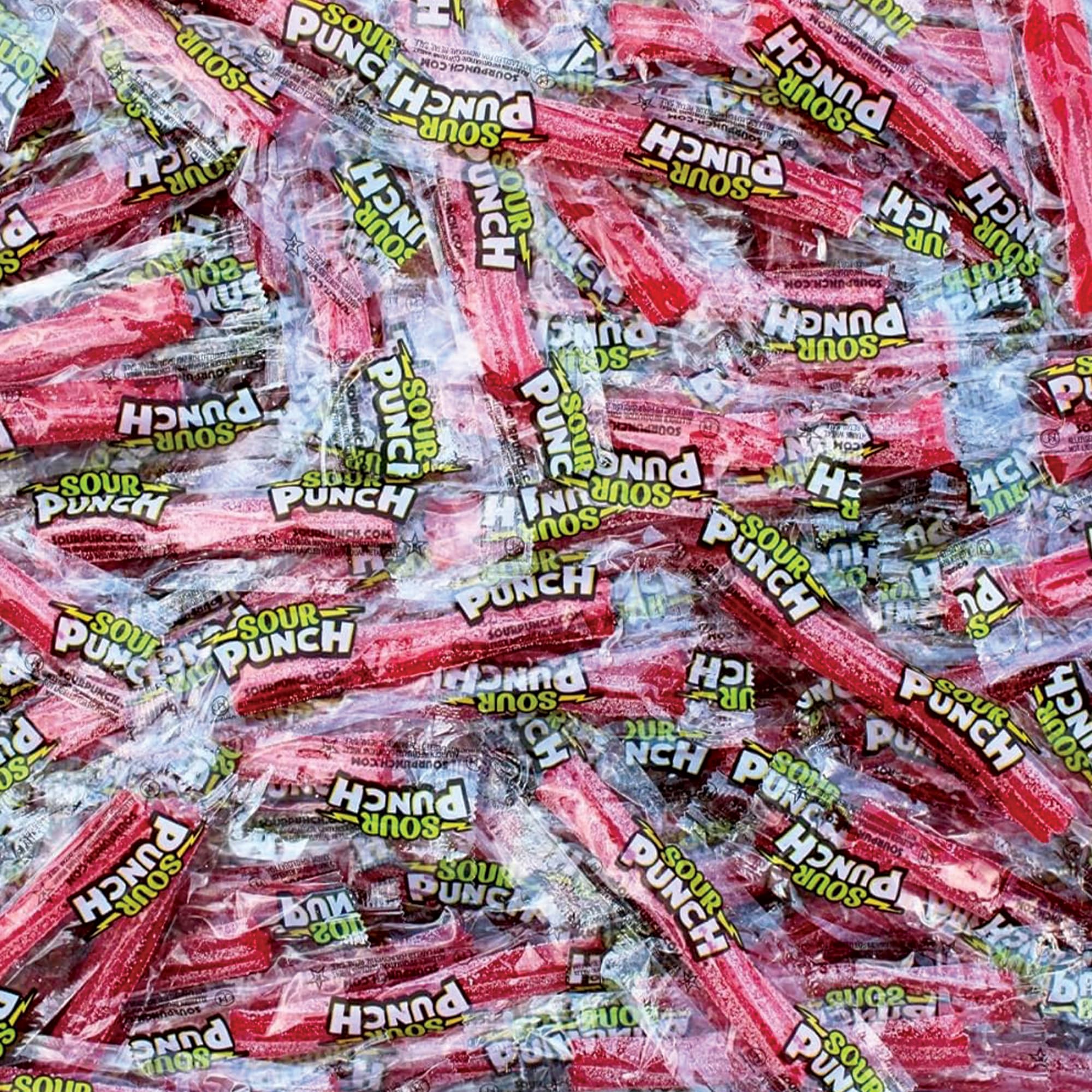 **Snackivore 1LB Bulk Sour Candy Twists - Red Cherry Flavor, Individually Wrapped, Sour Candy Variety Pack for Parties, Halloween, Office Snacks & Movie Nights**