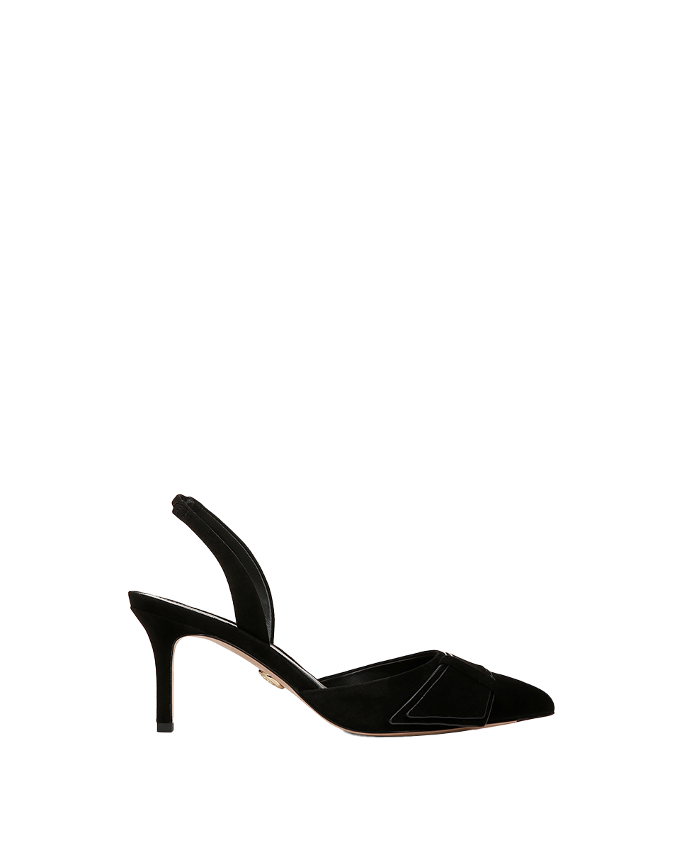 Lisbeth Suede Slingback Pump - Women's Comfortable Low Heel Dress Shoes for Work & Party | Perfect for Office, Wedding, and Special Occasions