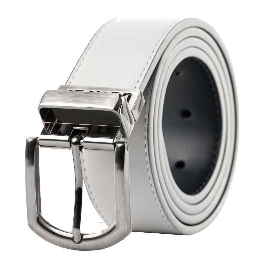 Cuater by TravisMathew Reversible Men's Leather Belt - Adjustable Dress & Casual Belt for Work, Travel & Everyday Wear